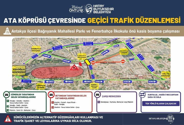 Antakya Ata Köprüsü 1 Temmuz'da yıkılıyor