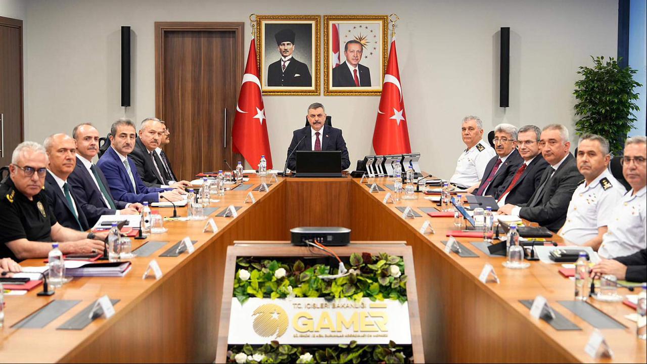 İçişleri Bakanlığında Hayvanları Koruma Kanunu kapsamında Güvenlik Toplantısı yapıldı