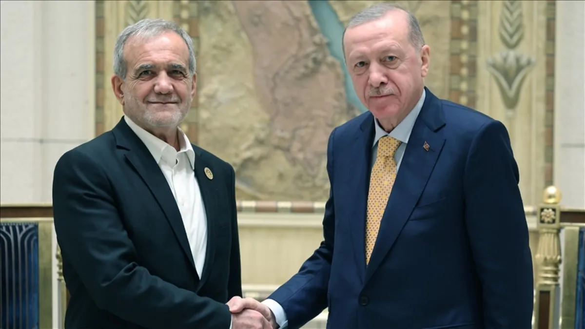 Başkan Erdoğan, Pezeşkiyan ile görüştü: Varılan mutabakat memnuniyet verici