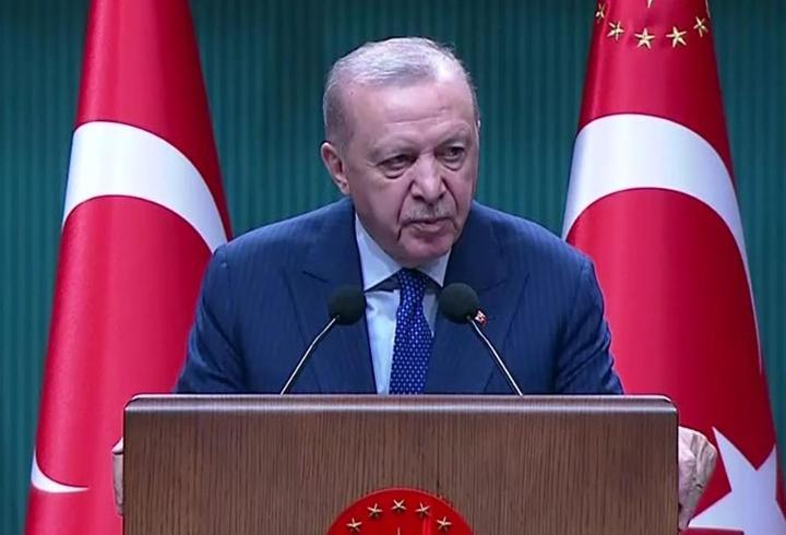 SON DAKİKA HABERİ: Kabine Toplantısı sona erdi! Cumhurbaşkanı Erdoğan'dan önemli açıklamalar