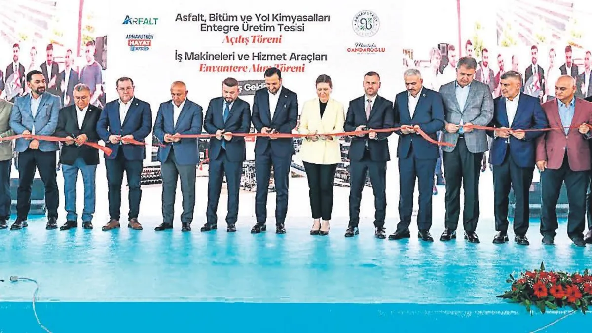 Arnavutköy kendi asfaltını üretecek