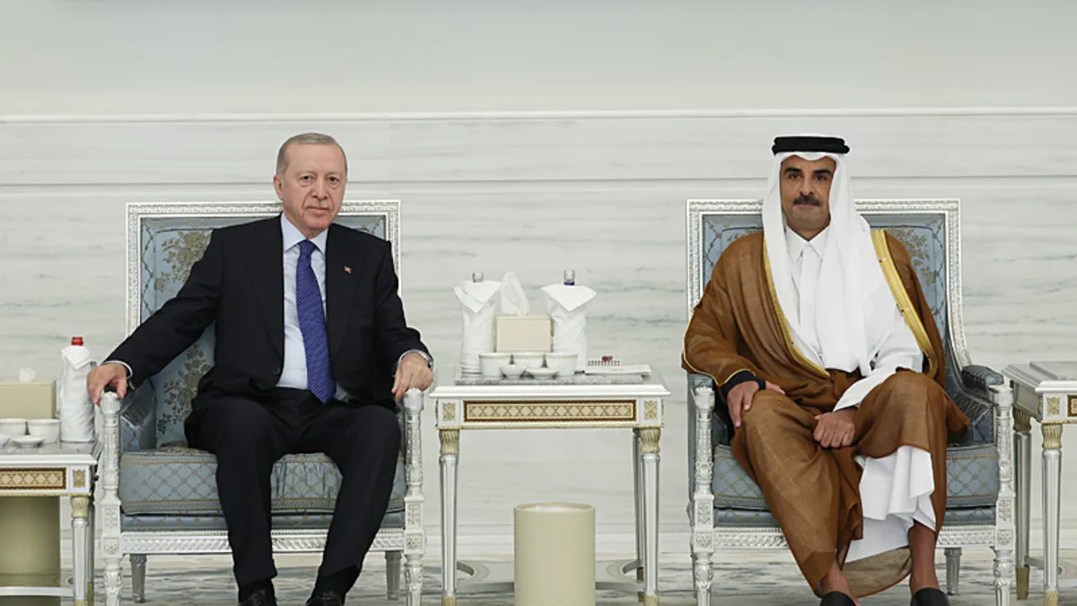 Başkan Erdoğan'dan Katar Emiri Al Sani’ye taziye ziyareti