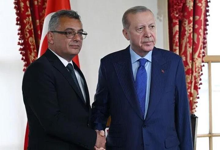 Erdoğan'dan, KKTC Cumhurbaşkanı Erhürman'a "geçmiş olsun" telefonu