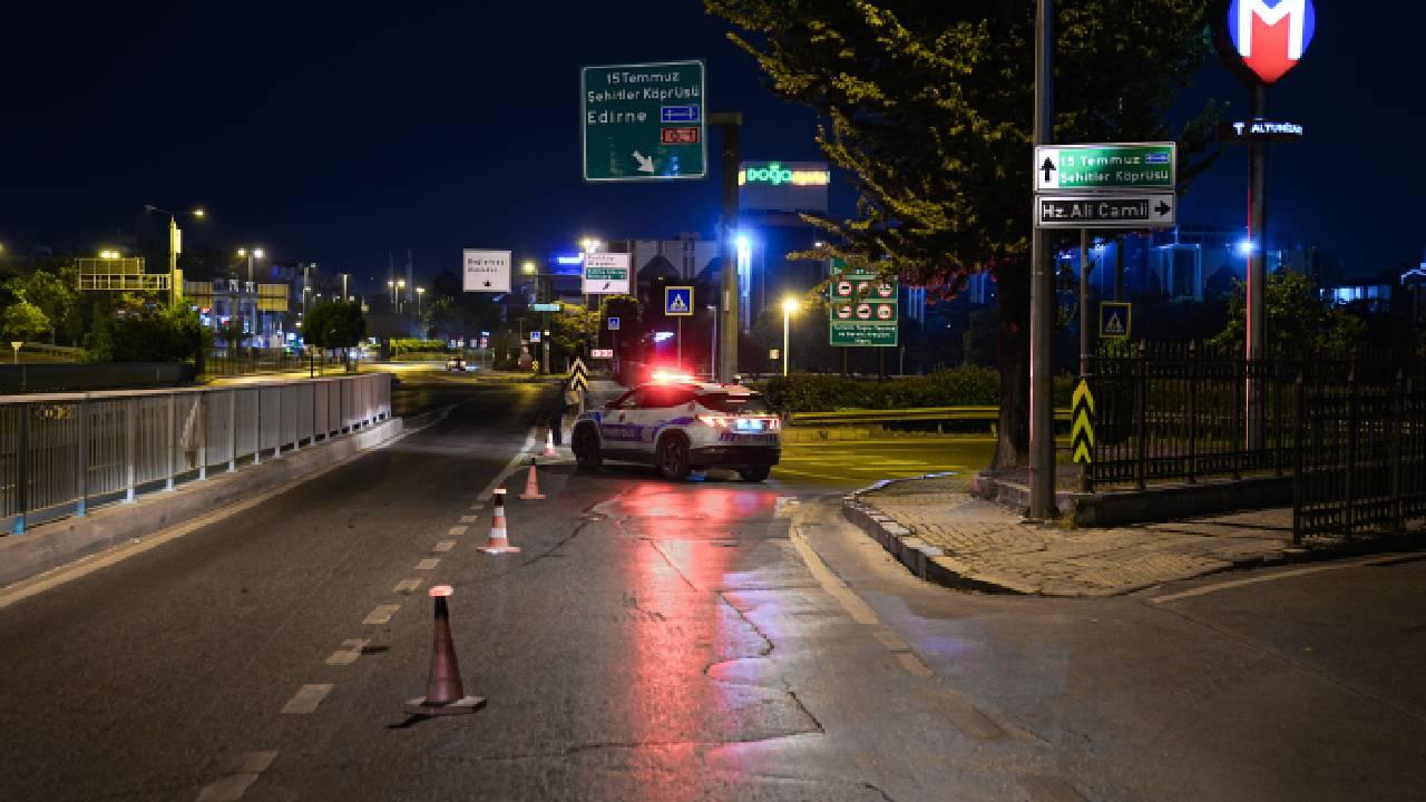 15 Temmuz Şehitler Köprüsü anma etkinlikleri için trafiğe kapatıldı