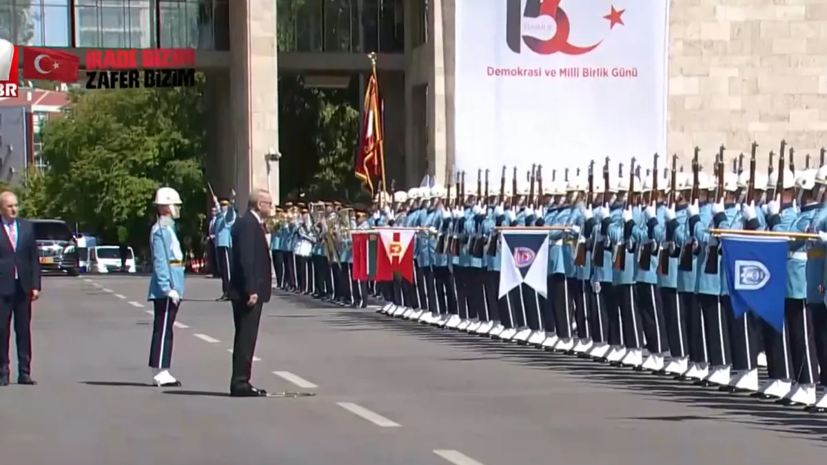 Son dakika haberi | Başkan Erdoğan TBMM'de: Meclis'te 15 Temmuz anma töreni