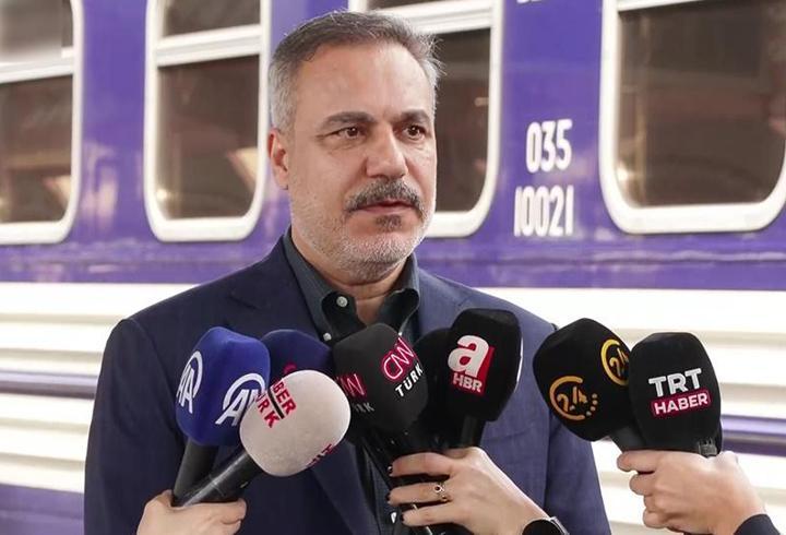 Dışişleri Bakanı Fidan Kiev yolunda