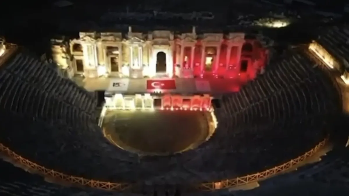 15 Temmuz'un şanlı mirası Pamukkale'de yaşatıldı!