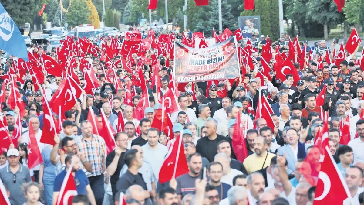 Milyonların vatan nöbeti