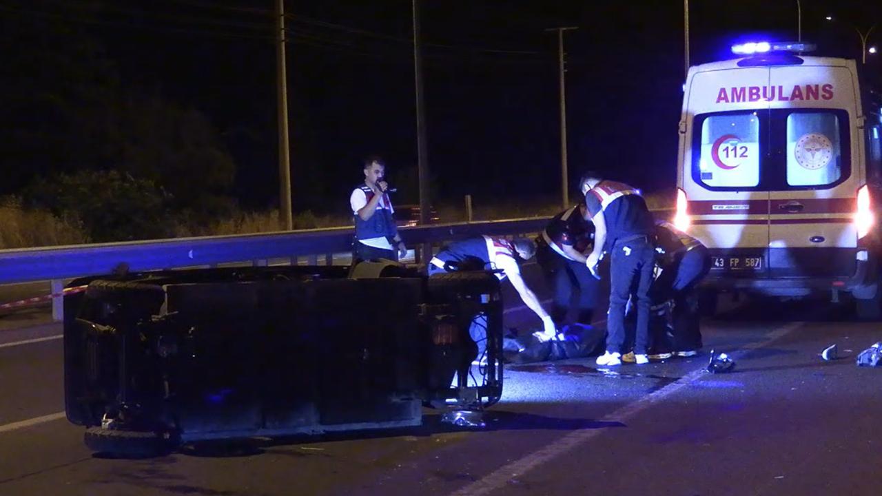 Kütahya'da motosikletle elektrikli bisiklet çarpıştı: 1 ölü, 1 yaralı