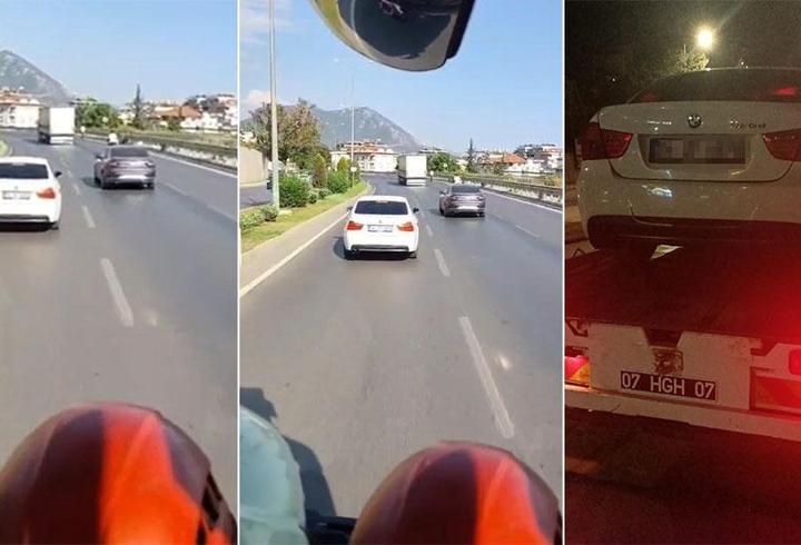 İtfaiyeye yol vermeyen sürücüye ceza yağdı