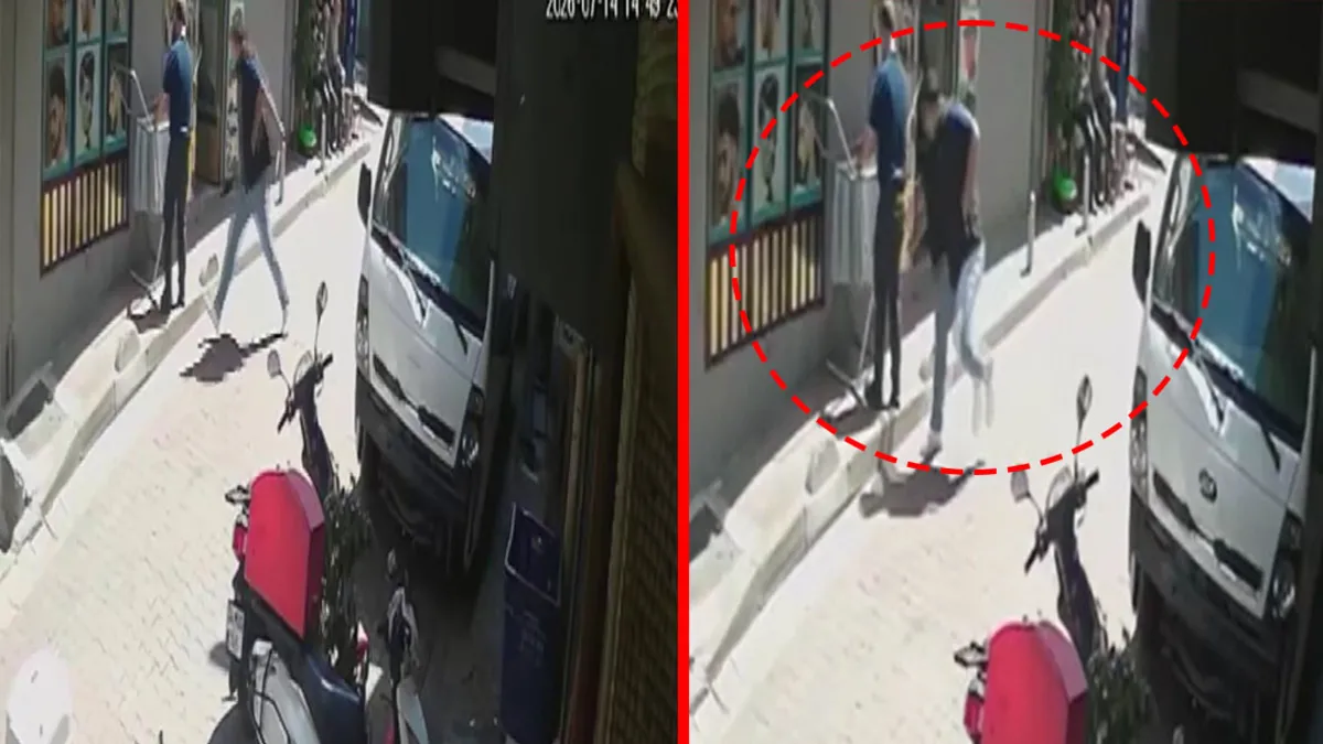 İstanbul'da akılalmaz olay! Saç tıraşını beğenmedi berberi bacağından bıçakladı: O anlar kamerada
