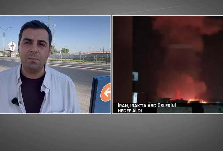 İran, Erbil ve Süleymaniye'yi vurdu! CNN TÜRK savaşın yeni gerilim noktası İran'dan aktarıyor