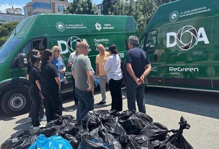 DOA ile 17 günde 33 milyon ambalaj geri dönüşüme kazandırıldı