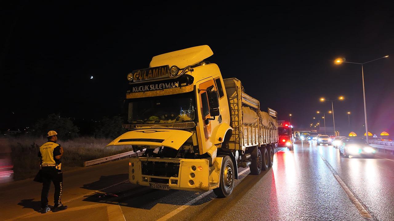 Facianın önüne geçildi: Freni patladı, polis yolu boşalttı