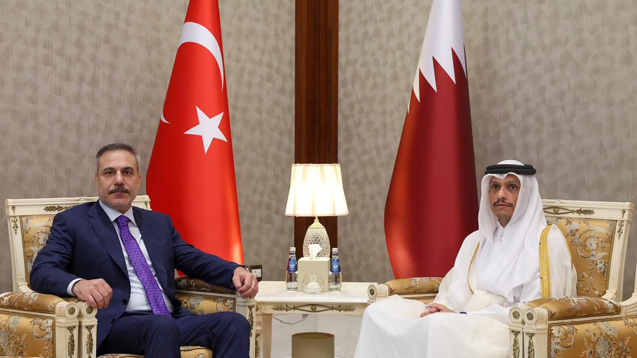 Dışişleri Bakanı Fidan, Katarlı mevkidaşı ile bir araya geldi