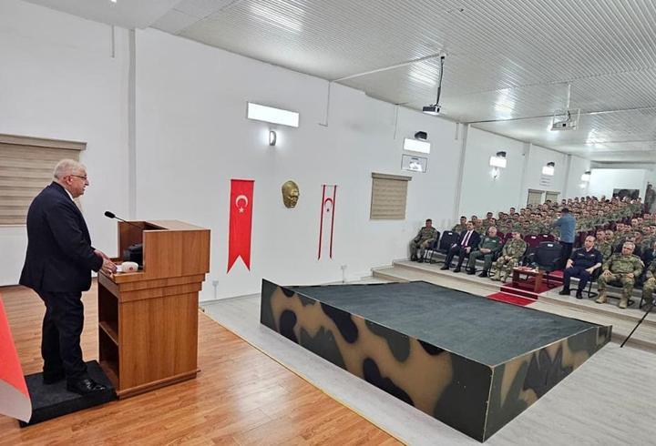 Bakan Güler'den KKTC 14. Zırhlı Tugay Komutanlığına ziyaret