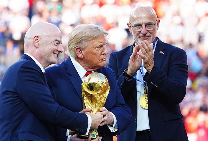 Dünya Kupası Finali "Trump şov"a döndü