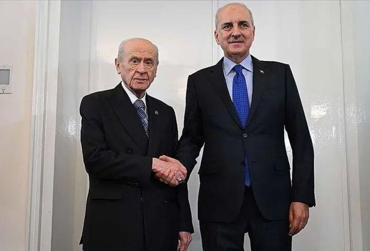 TBMM Başkanı Kurtulmuş'tan "çerçeve yasa" turu