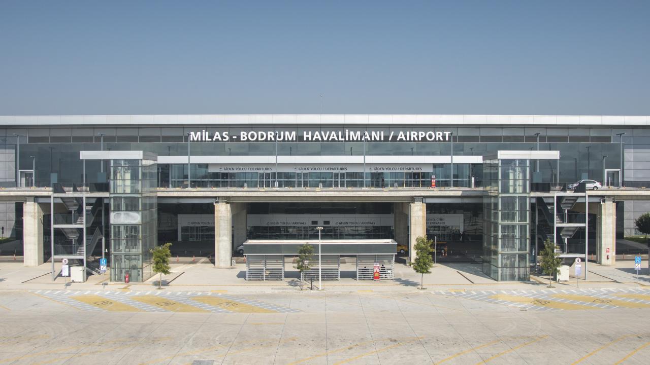 MilasBodrum Havalimanı haziran ayında 578 bin yolcuya hizmet verdi