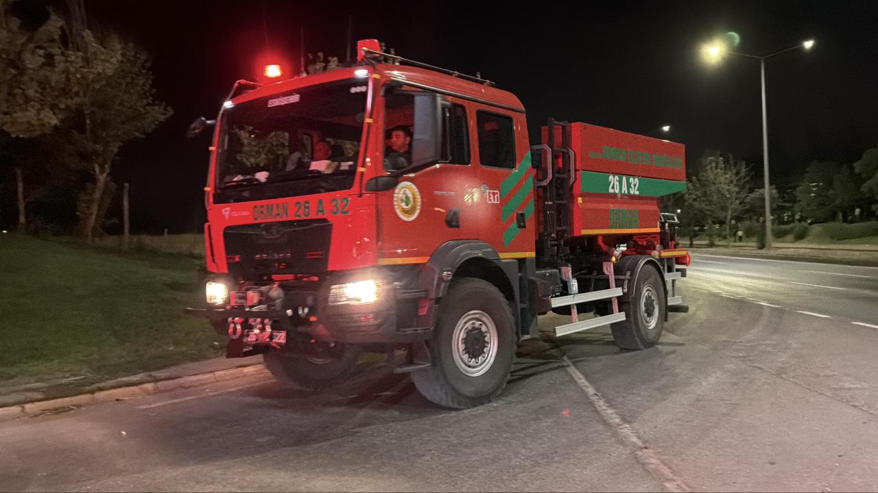 TEI yerleşkesinde çıkan yangın kontrol altına alındı