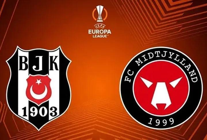 Beşiktaş - Midtjylland maçı hangi kanalda, ne zaman, saat kaçta? Beşiktaş Avrupa Ligi maçı canlı yayın kanalı ve saati