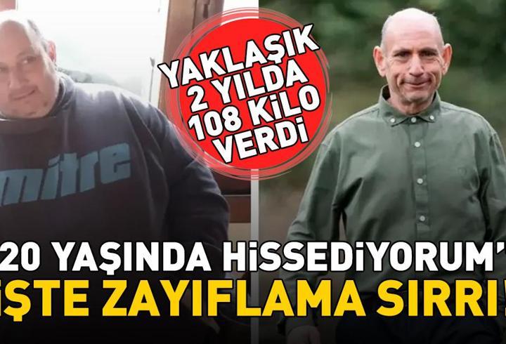 YAKLAŞIK 2 YILDA 108 KİLO VERDİ! Zayıflama sırrı şaşırttı: ‘20 yaşında hissediyorum'