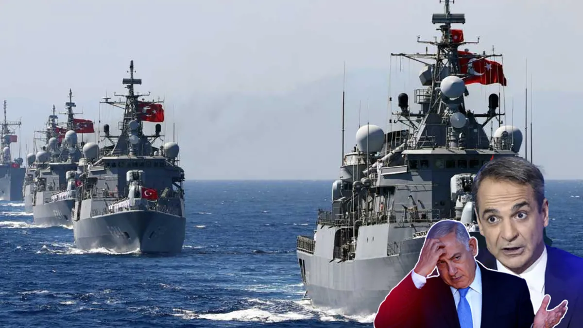 İsrail sıkıştı, Yunanistan tuzağa düştü: Doğu Akdeniz'deki kirli planlar 'Mavi Vatan'a takıldı!
