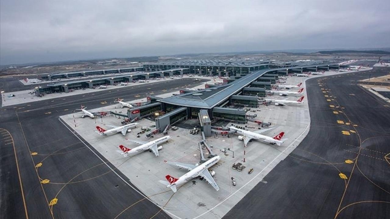 İstanbul Havalimanı günlük 1623 uçuşla Avrupa'nın en yoğun havalimanı oldu