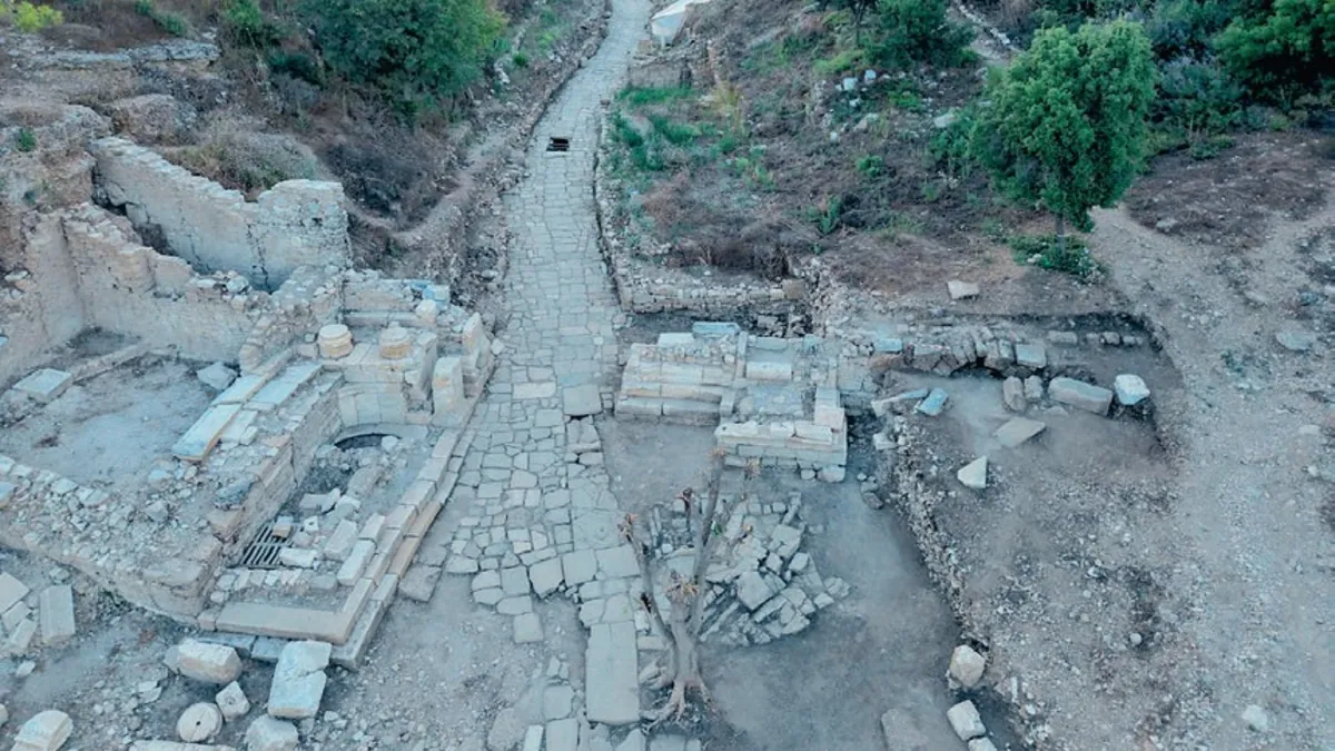 Aspendos’ta 2 bin yıllık keşif