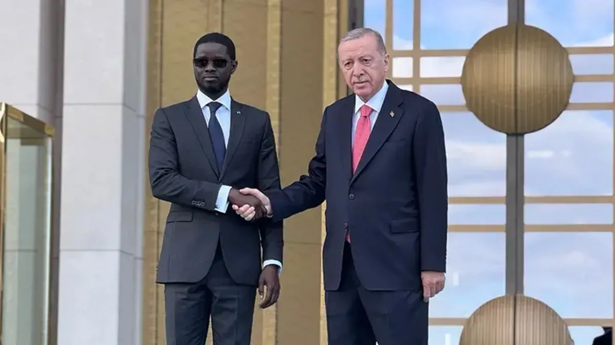 Başkan Erdoğan, Senegal Cumhurbaşkanı Faye ile görüştü! İşte ele alınan konular