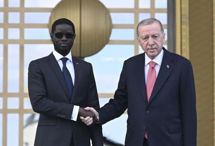 Cumhurbaşkanı Erdoğan, Senegal Cumhurbaşkanı Faye ile görüştü