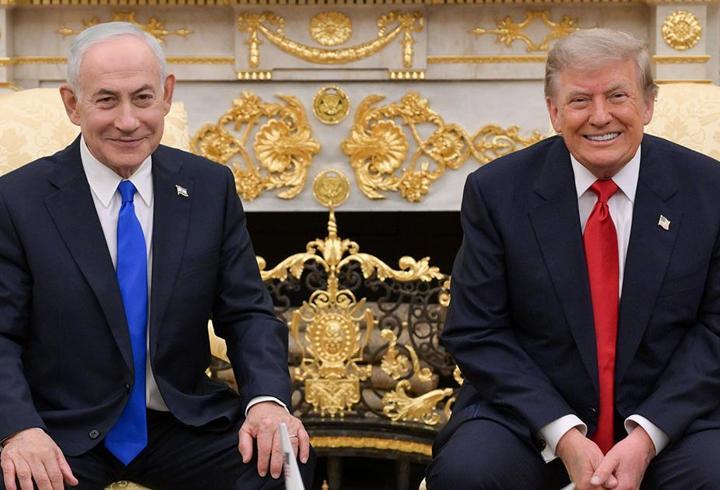 Trump ile Netanyahu'nun kritik görüşmesi sona erdi! Beyaz Saray'dan ilk açıklama