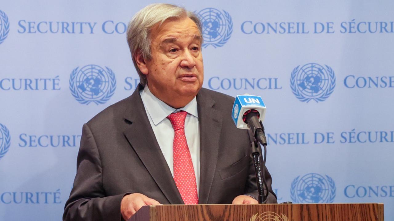 BM Genel Sekreteri Guterres, Batı Şeria'daki İsrailli işgalcilerin saldırılarını kınadı