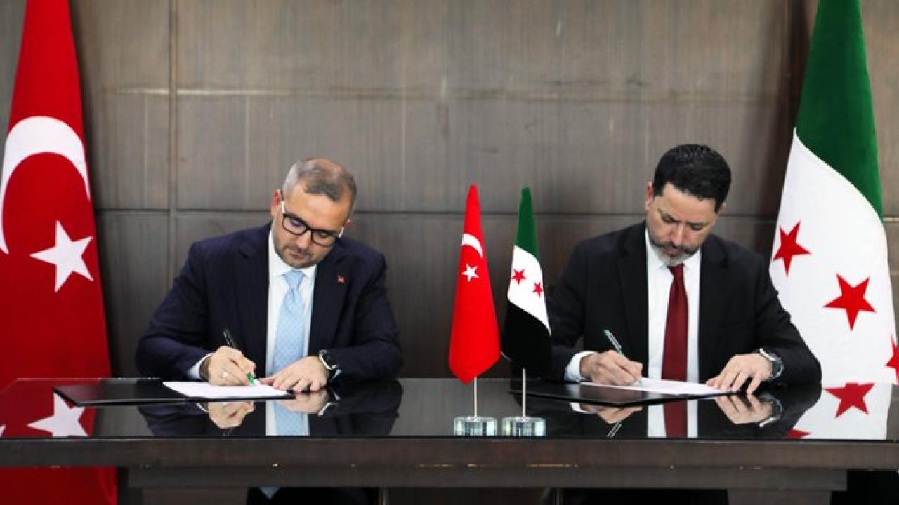 TCMB ile Suriye Merkez Bankası arasında 'Türk Lirası Mevduat Hesabı Anlaşması' imzalandı