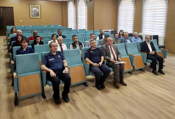 Sandıklı'da ilçe idare şube başkanları toplantısı