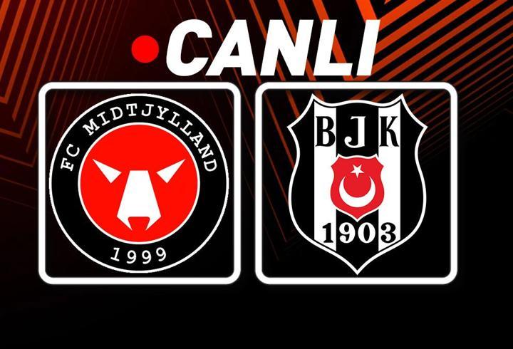 Midtjylland - Beşiktaş maçına doğru / Kartal, deplasmanda tur bileti arıyor (Muhtemel 11'ler)