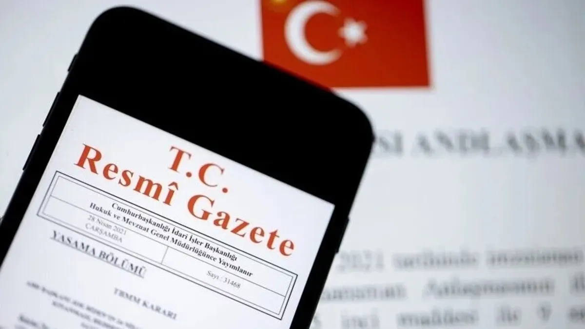 Atama ve görevden alma kararları Resmi Gazete'de yayımlandı