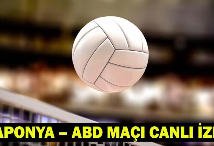 JAPONYA ABD VOLEYBOL MAÇI CANLI İZLE: Japonya - ABD Yarı Final Maçı Canlı Yayın Kanalı ve Saati