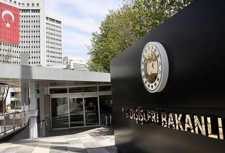 Dışişleri Bakanlığı'ndan İsrail'e sert tepki
