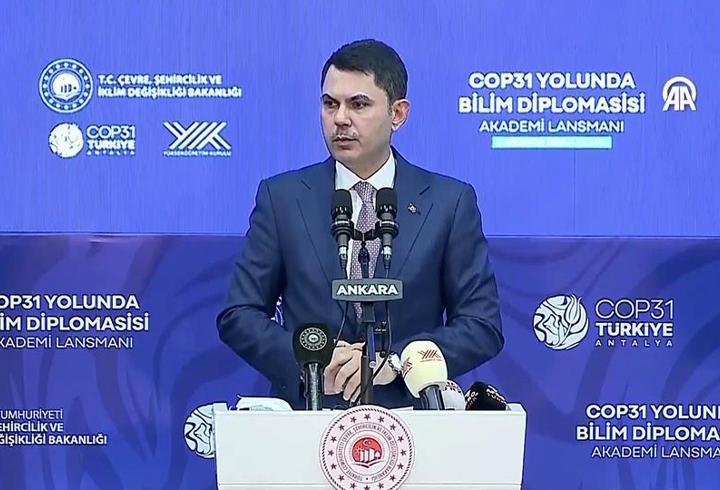 Murat Kurum: "COP31 ülkemiz ve üniversiteler için büyük imkan"