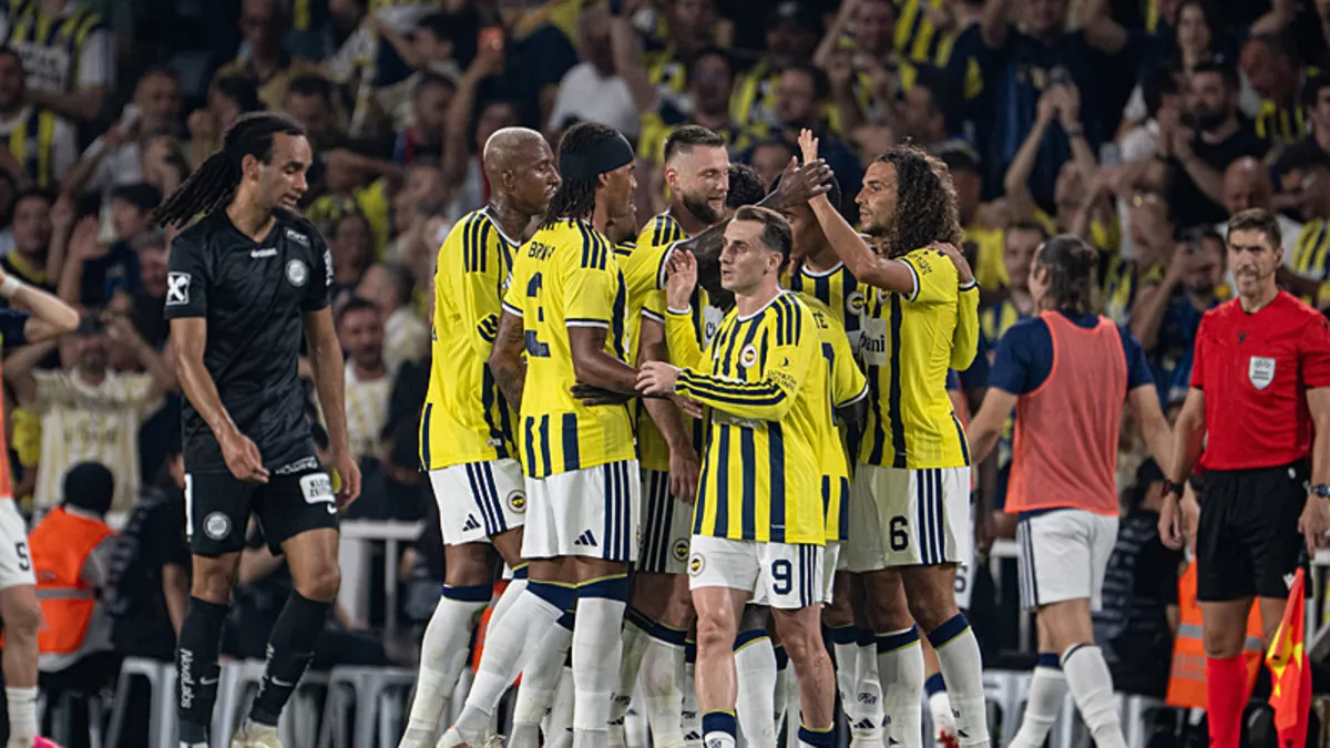 Son dakika haberi: Fenerbahçe tur kapısını araladı! Sturm Graz’ı İstanbul’da devirdi