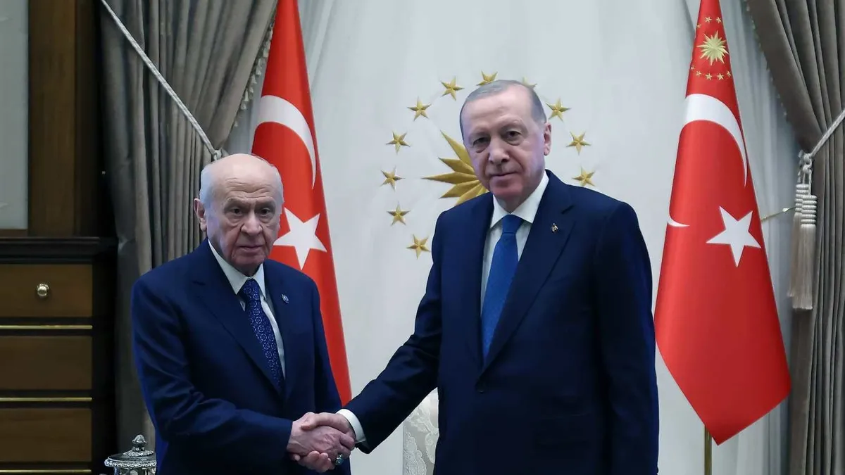 SONDAKİKA... Başkan Erdoğan MHP lideri Bahçeli ile görüşecek: Gözler saat 14.00'da