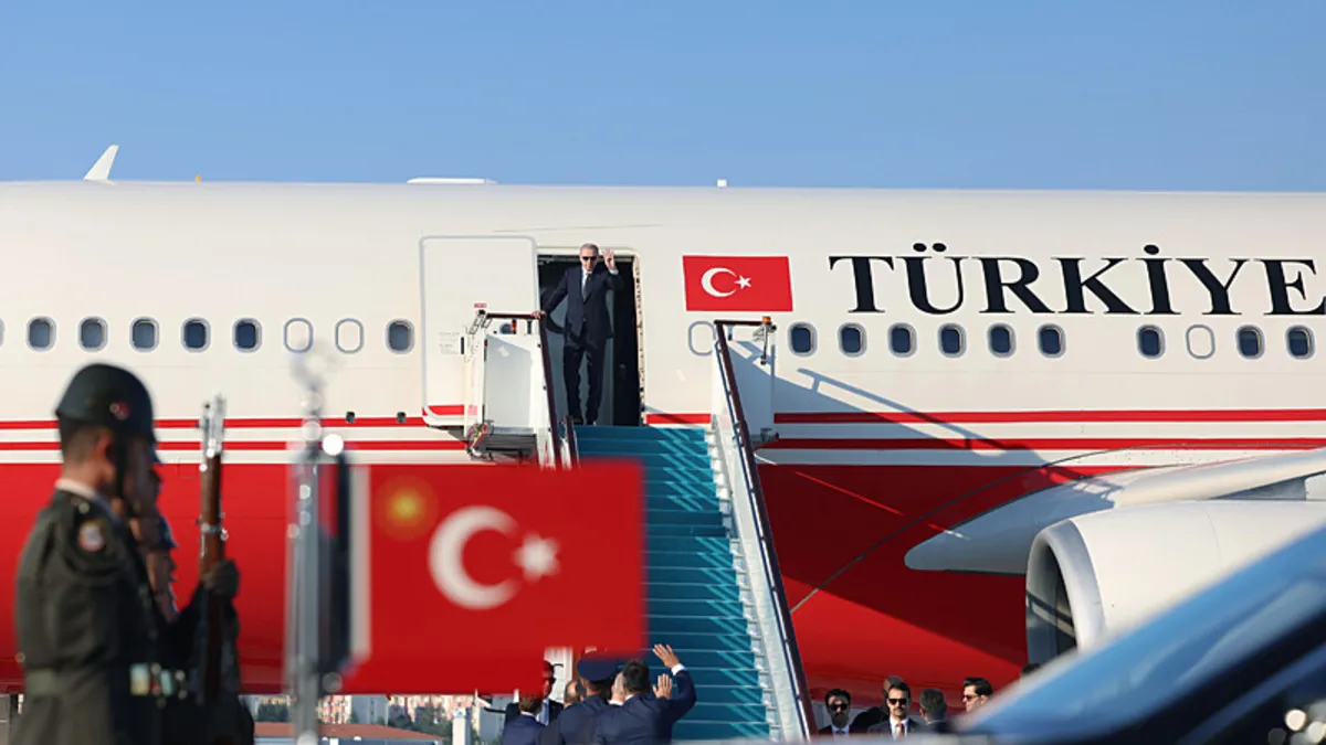 Başkan Recep Tayyip Erdoğan Suudi Arabistan'a gitti