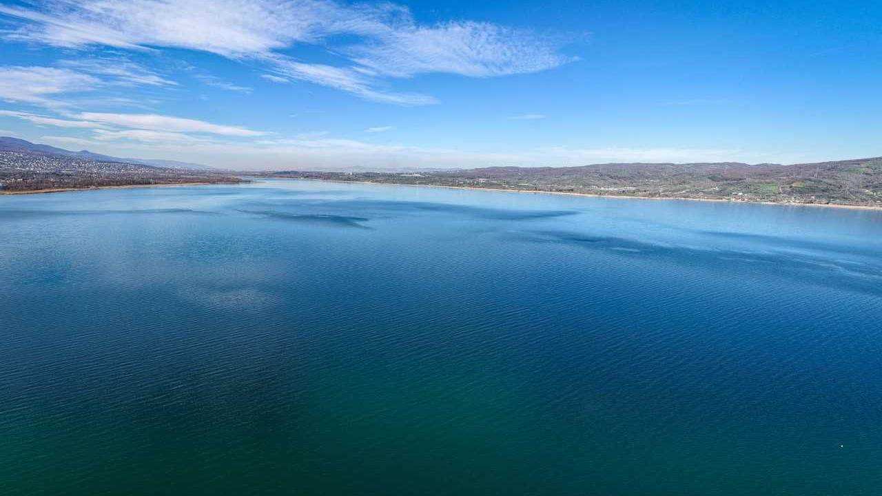 Sapanca'da su seviyesi geçen yılın 11 santimetre üzerine çıktı