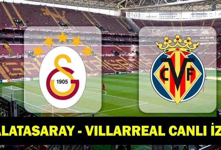 GALATASARAY - VILLARREAL MAÇI CANLI İZLE | Galatasaray Villarreal hazırlık maçı şifresiz, HD canlı yayın ekranı: GS hazırlık maçı kadrosu