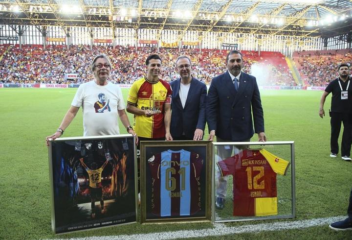 Göztepe - Trabzonspor MAÇ ÖZETİ | İsmail Köybaşı için jübile organizasyonu düzenlendi