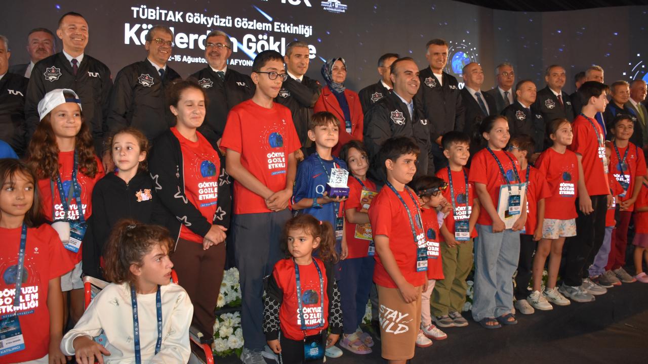 TÜBİTAK Gökyüzü Gözlem Etkinliği Afyonkarahisar'da başladı