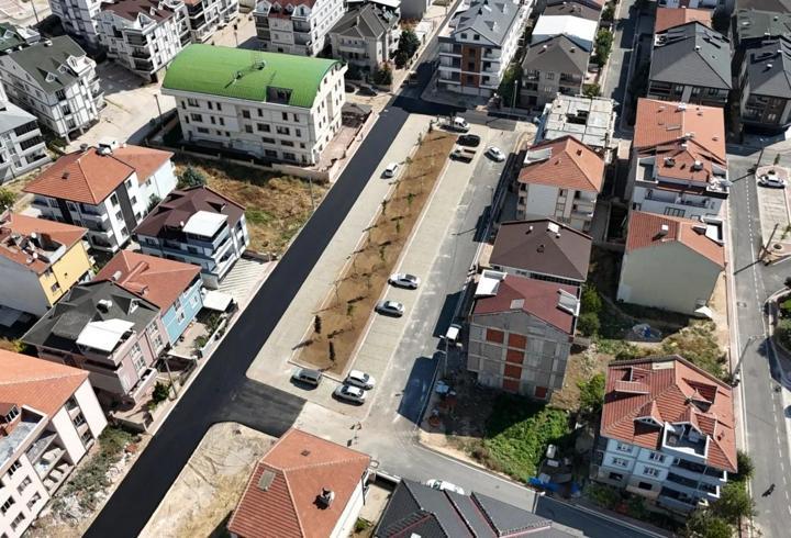 İnegöl Belediyesi’nden Yeni Mahalle’de 64 araçlık otopark
