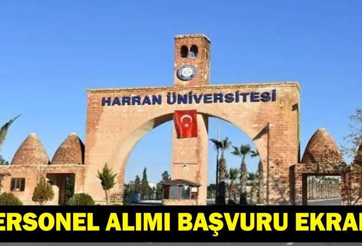 HARRAN ÜNİVERSİTESİ PERSONEL ALIMI 2026: Başvurular Başladı Mı, Kimler Başvurabilecek? Şartlar ve Kadro Dağılımı Ne? Nasıl Başvuru Yapılır? 406 Sözleşmeli Personel Alacak!