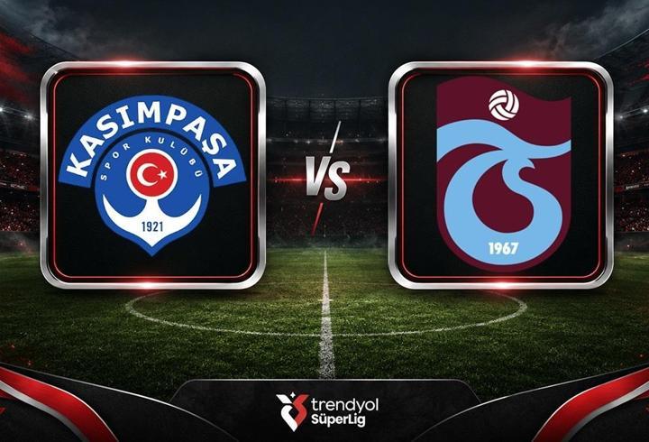 Kasımpaşa - Trabzonspor maçı öncesi son gelişmeler! Muhtemel 11'ler